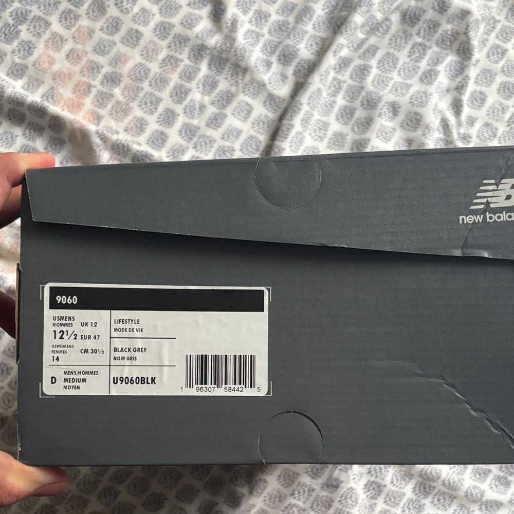 New Balance 9060 Black Lifestyle Shoes